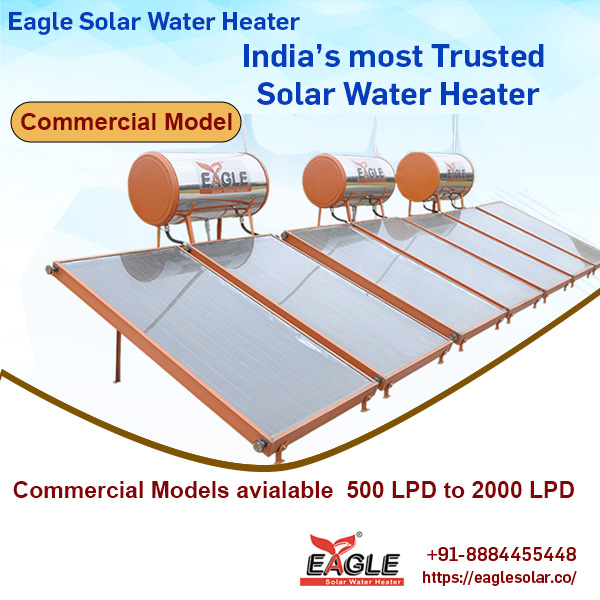 Top solar water heater